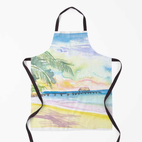 Item preview, Lonely Vibes in Pigeon Point Beach Trinidad Tobago designed and sold by artshop77.