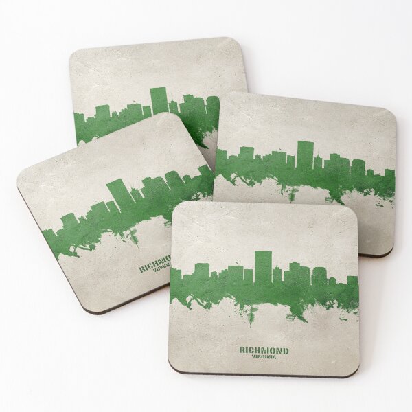 Item preview, Richmond Virginia Skyline designed and sold by ArtPrints.