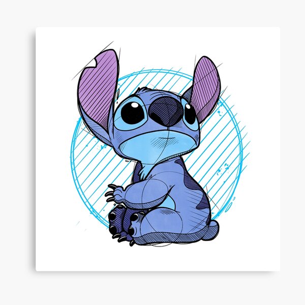 Lienzos Cute Stitch Redbubble