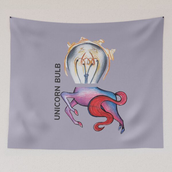 Item preview, UNICORN BULB by FrankenDuo marshmallow violet designed and sold by FrankenDuo.