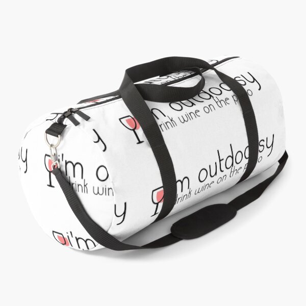 Item preview, I'm Outdoorsy, I drink wine on the Patio  designed and sold by Nxt-Lvl-Awesome.