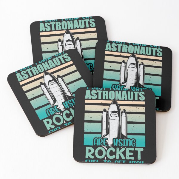 Item preview, Astronauts use Rocket fuel to get high shirt designed and sold by Grinover.