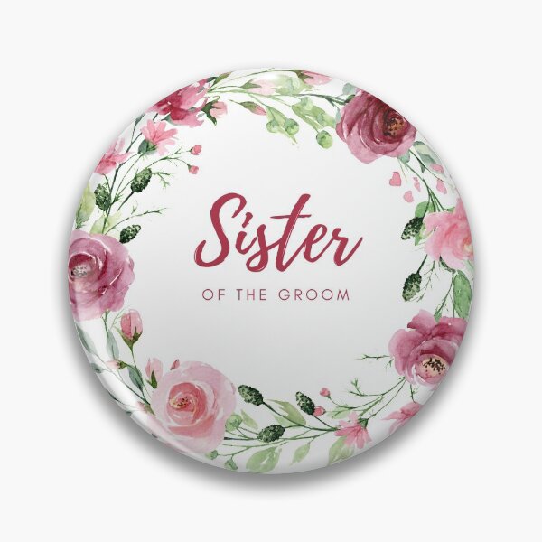 Item preview, Elegant Sister of the Groom Design designed and sold by BlushPearls.