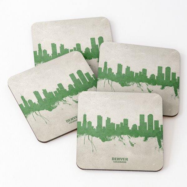 Item preview, Denver Colorado Skyline designed and sold by ArtPrints.