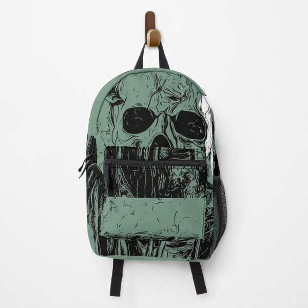 Item preview, Green zombie skull designed and sold by Sam Mitchell.