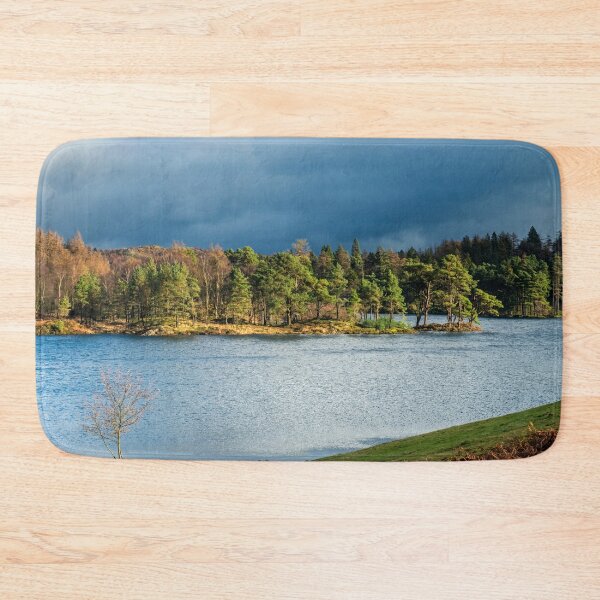 Item preview, Tarn Hows with some beautiful November light on it in the Lake District National Park. designed and sold by Cameranick.