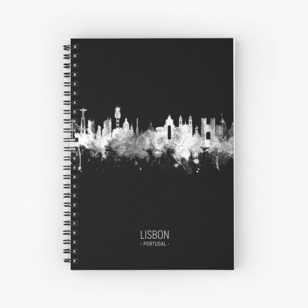 Aperçu de l'œuvre Lisbon Portugal Skyline créée et vendue par ArtPrints.