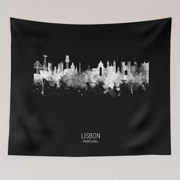 Item preview, Lisbon Portugal Skyline designed and sold by ArtPrints.