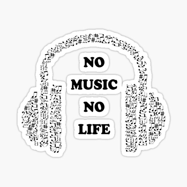 no music no life 安い ステッカー