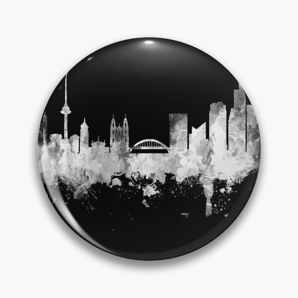 Item preview, Vilnius Lithuania Skyline designed and sold by ArtPrints.