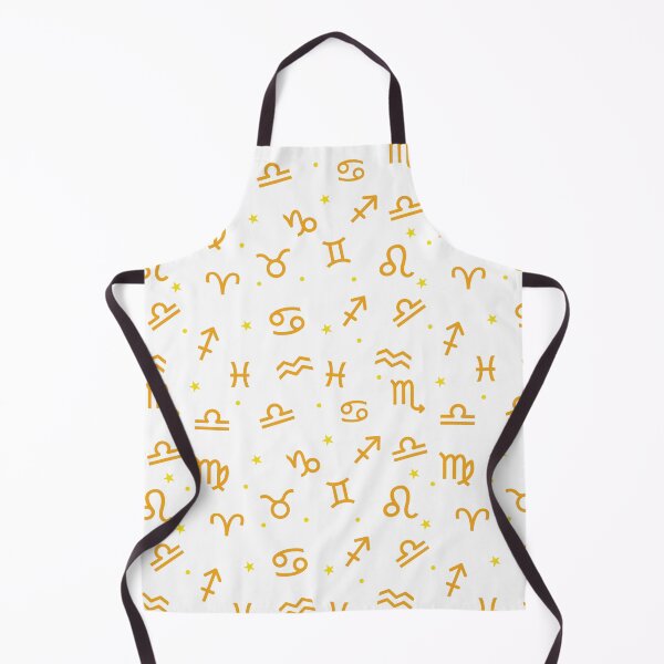 Item preview, Repeating pattern with all the Zodiac signs in orange. designed and sold by MrazTees.
