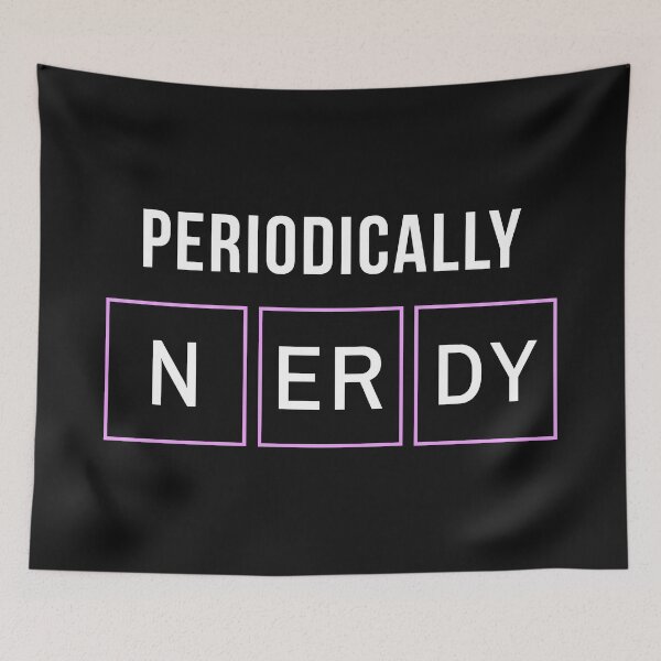 Item preview, Periodically Nerdy designed and sold by NikStore.