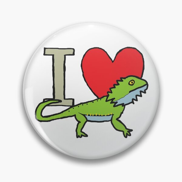 Item preview, I Love Bearded Dragons designed and sold by Mark-Ewbie.