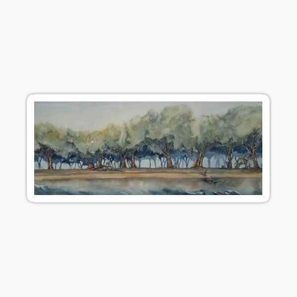 Mana Pools Treeline Sticker