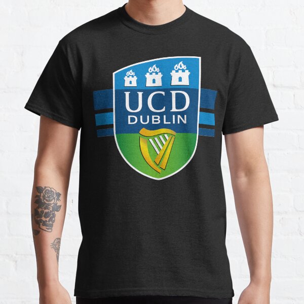 Jusqu'à la fin de ma vie, l'Irlande, l'UCD Dublin T-shirt classique