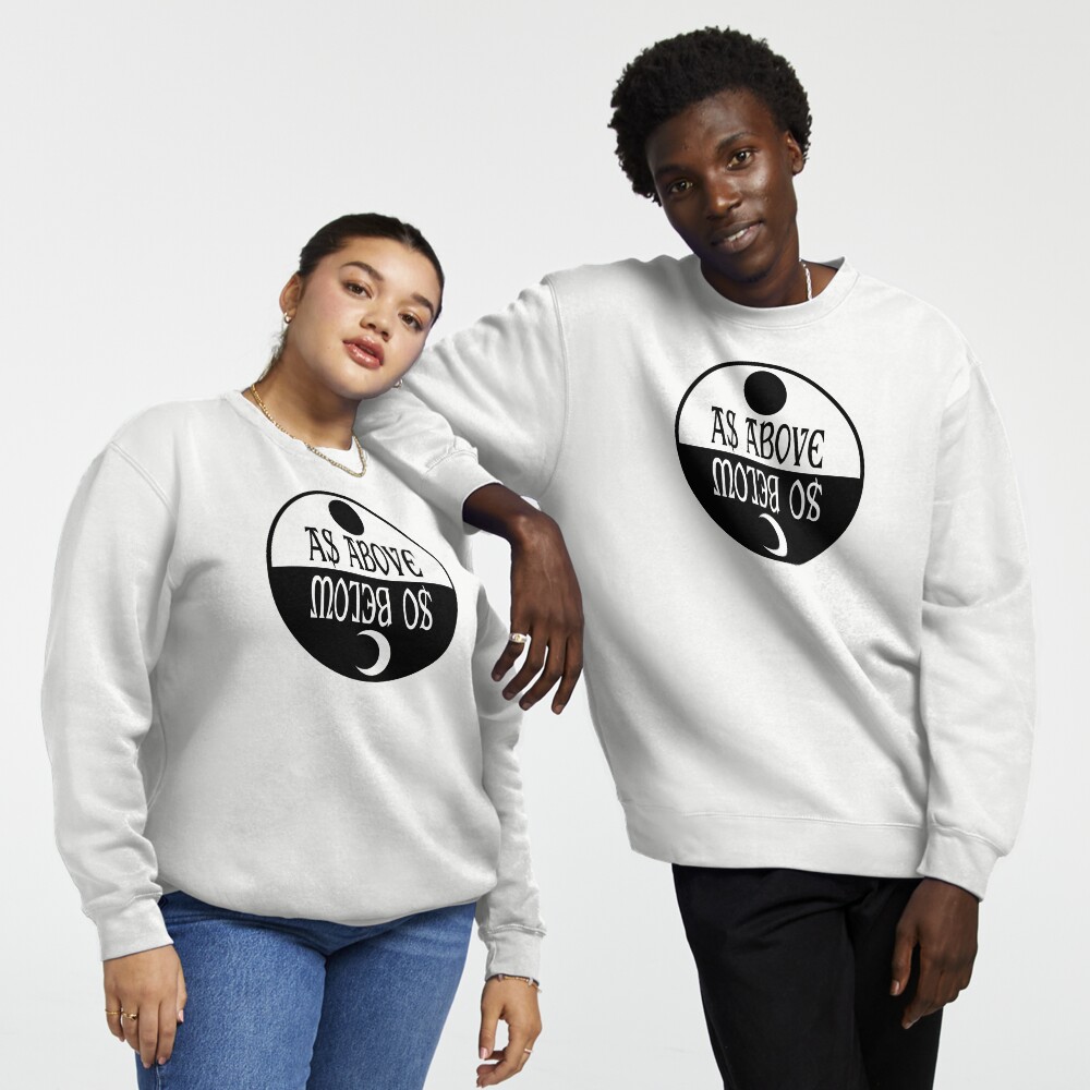 Vista previa del artículo con la obra «Sudadera sin capucha», diseñado y vendido por theletteredbee.
