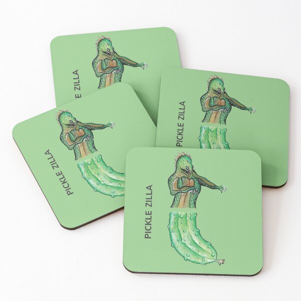 Item preview, PICKLE ZILLA by FrankenDuo garden green designed and sold by FrankenDuo.