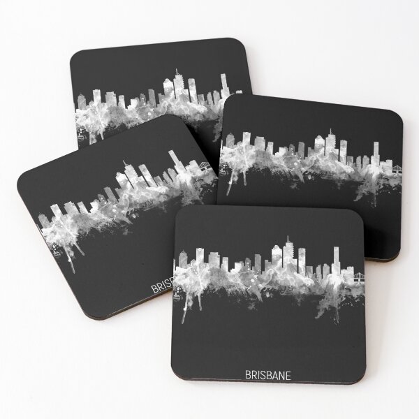 Item preview, Brisbane Australia Skyline designed and sold by ArtPrints.
