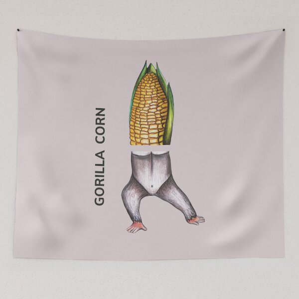 Item preview, GORILLA CORN by FrankenDuo urban grey designed and sold by FrankenDuo.