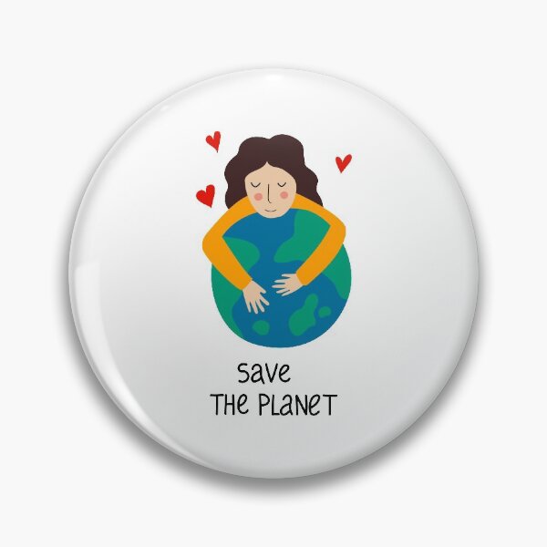 Item preview, Girl hugs planet. Save the planet. designed and sold by IrinaOstapenko.