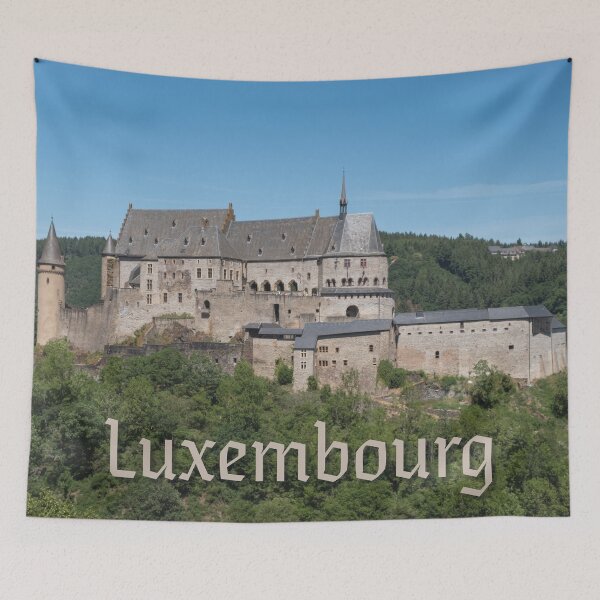 Item preview, Vianden Castle in Luxembourg designed and sold by EverydayHermit.