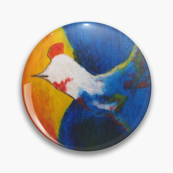 Item preview, Dawn Rooster Yellow And Blue designed and sold by Chubuter.
