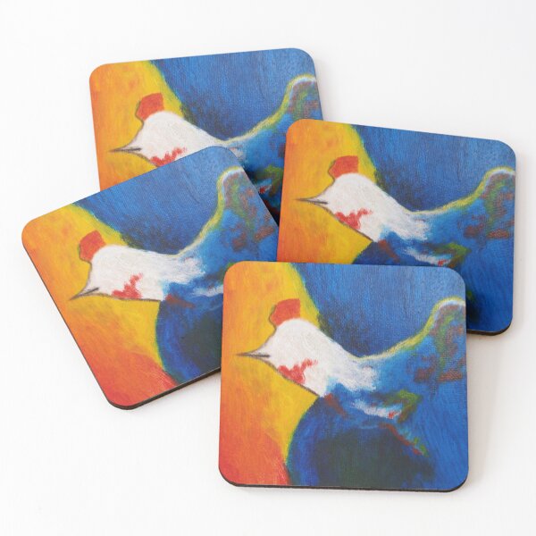 Item preview, Dawn Rooster Yellow And Blue designed and sold by Chubuter.