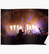 flame on concert Poster