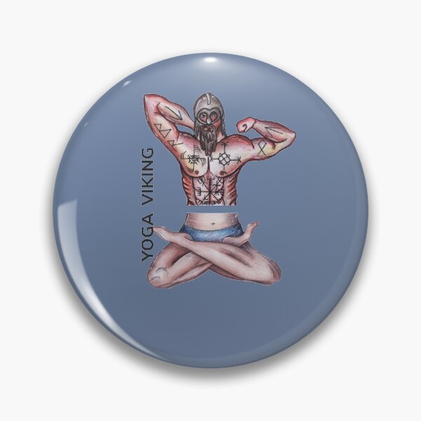 Item preview, YOGA VIKING by FrankenDuo sapphire blue designed and sold by FrankenDuo.