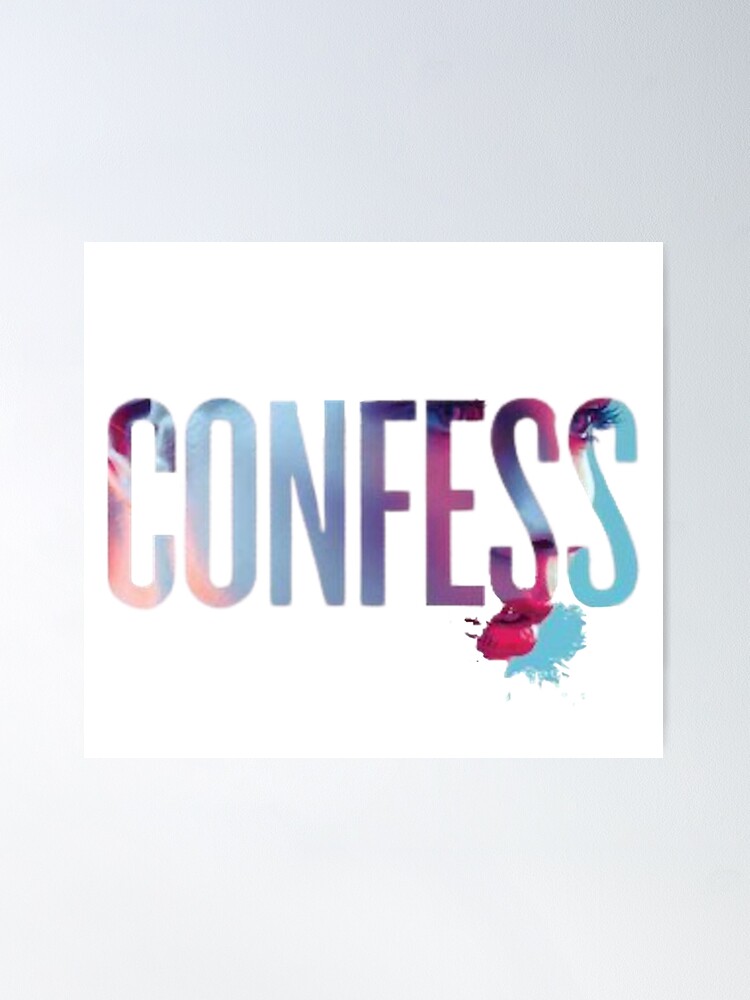 Confess - Colleen Hoover  Poster for Sale by rose112