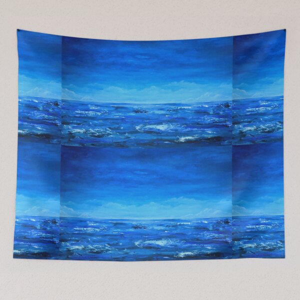 Item preview, Blue sea painting designed and sold by Misschemical.