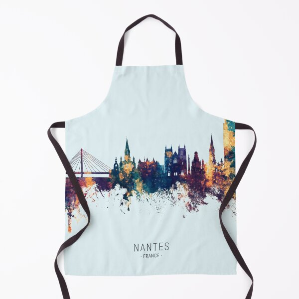 Item preview, Nantes France Skyline designed and sold by ArtPrints.