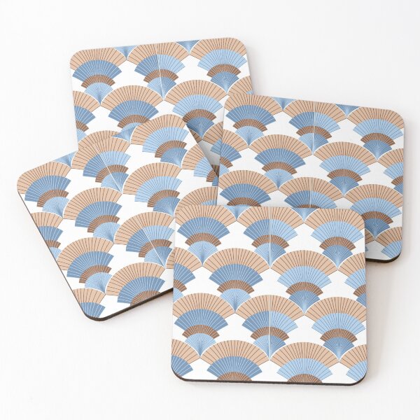 Item preview, Art deco fan print designed and sold by anna0711.