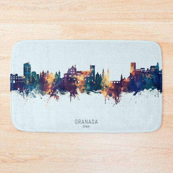 Item preview, Granada Spain Skyline designed and sold by ArtPrints.