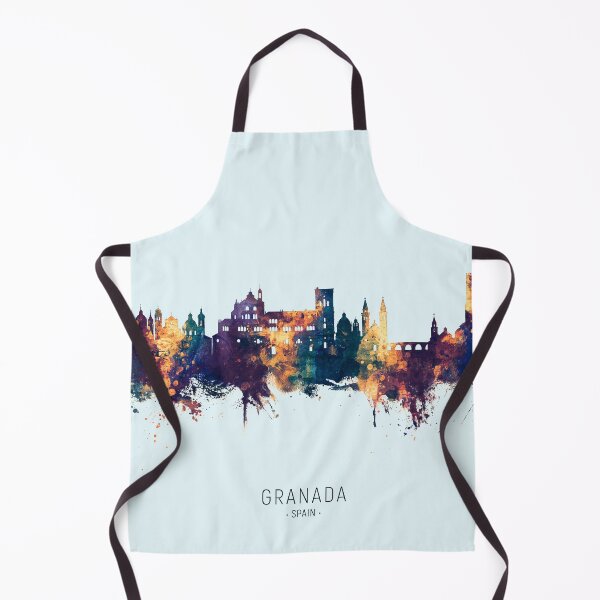 Item preview, Granada Spain Skyline designed and sold by ArtPrints.