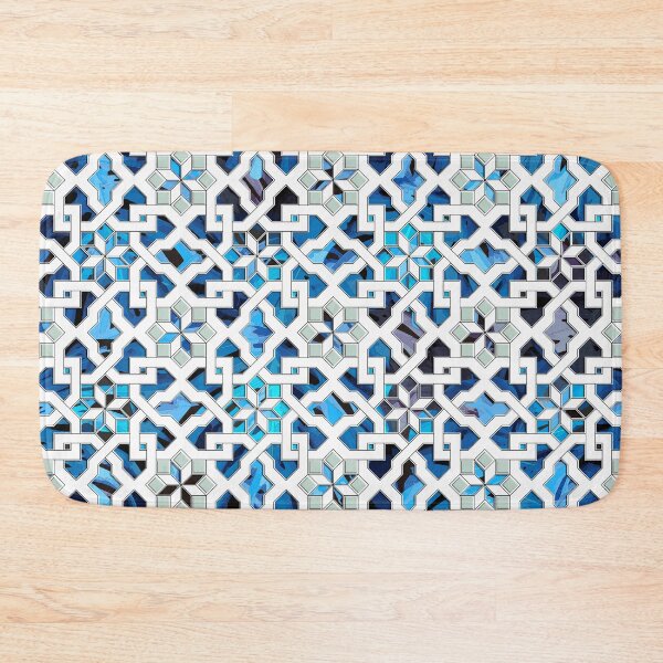 Item preview, Morocco tile pattern blue - oriental design seamless  designed and sold by ohaniki.