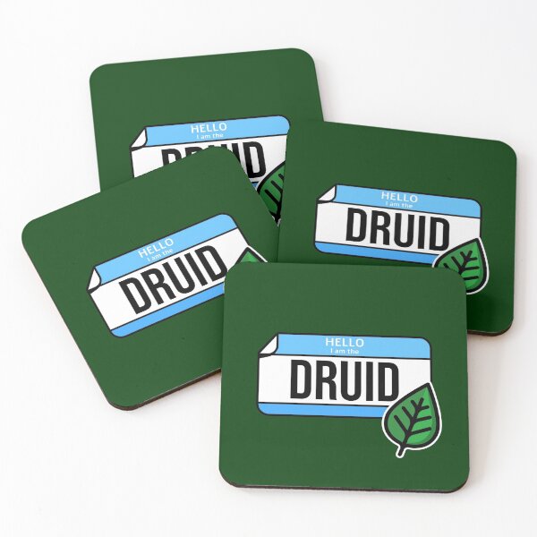 Item preview, Hello, I am the Druid DnD Nametag designed and sold by DruidsDesigns.
