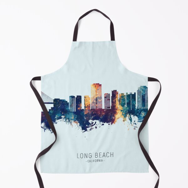 Item preview, Long Beach California Skyline designed and sold by ArtPrints.