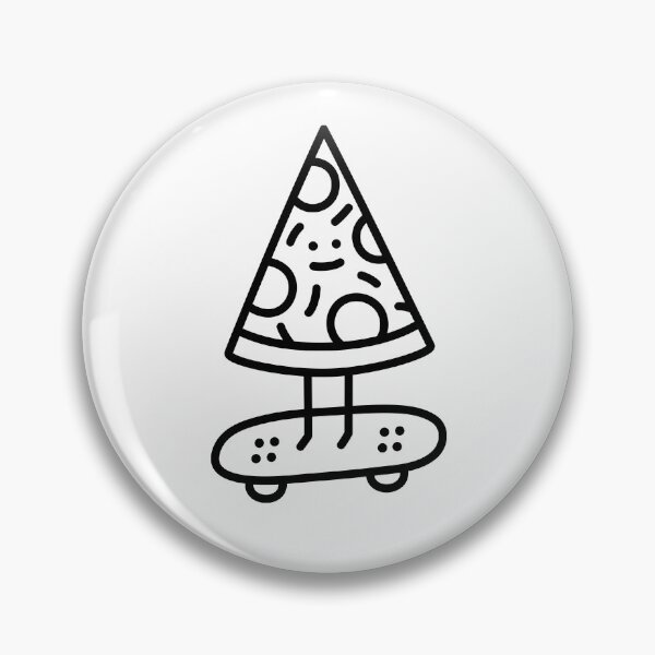 Item preview, Skater Pizza - Ignorant Doodles designed and sold by IgnorantDoodles.