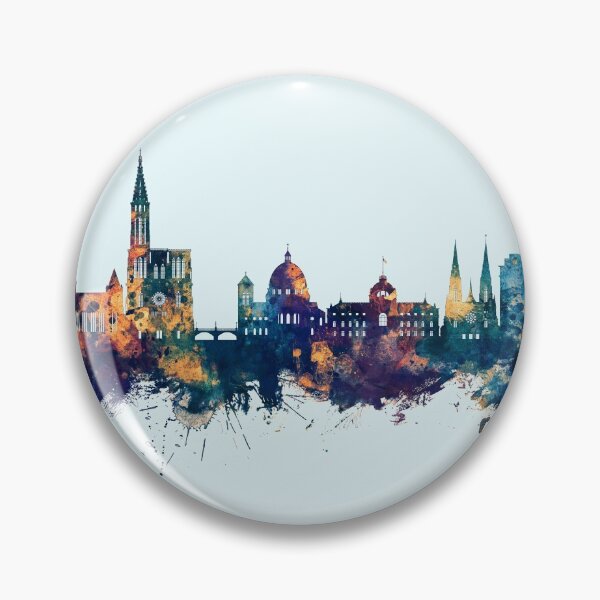 Item preview, Strasbourg France Skyline designed and sold by ArtPrints.
