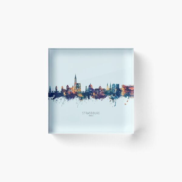 Item preview, Strasbourg France Skyline designed and sold by ArtPrints.
