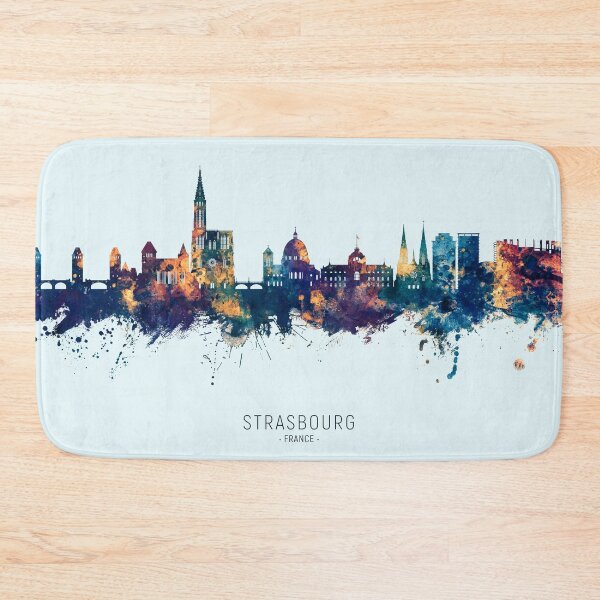 Item preview, Strasbourg France Skyline designed and sold by ArtPrints.
