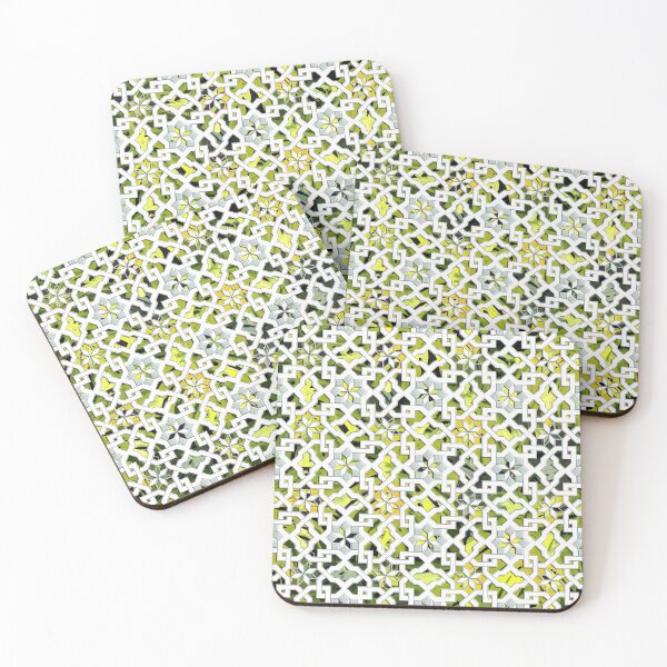 Item preview, Morocco tile pattern green - oriental design seamless  designed and sold by ohaniki.