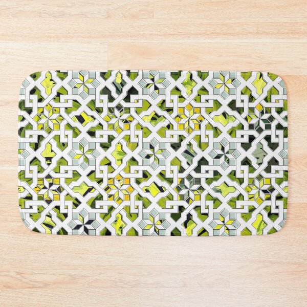 Item preview, Morocco tile pattern green - oriental design seamless  designed and sold by ohaniki.