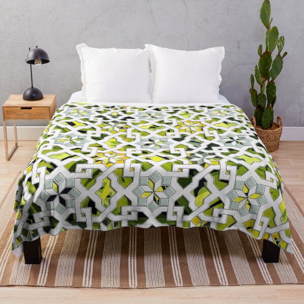 Item preview, Morocco tile pattern green - oriental design seamless designed and sold by ohaniki.
