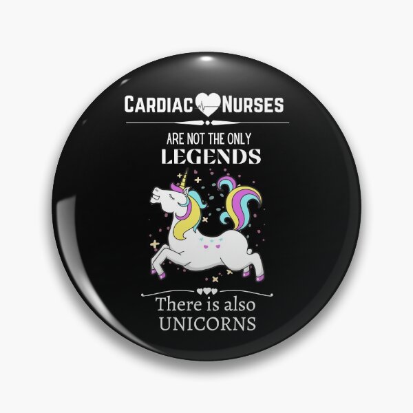 Item preview, Cool & Funny Cardiac Nurses Are Not The Only Legends Also Unicorn designed and sold by Gifty-Designs.