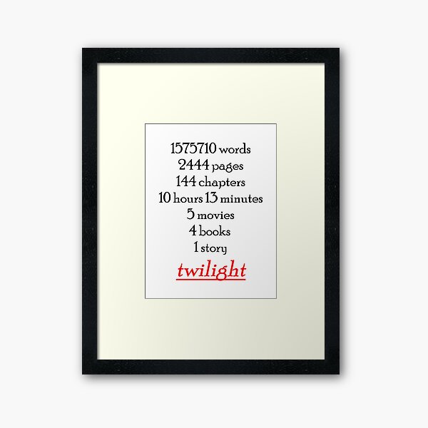 Item preview, Twilight Saga The Whole (black) designed and sold by muchhappier.