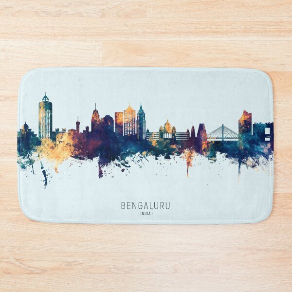 Item preview, Bengaluru Skyline India Bangalore designed and sold by ArtPrints.