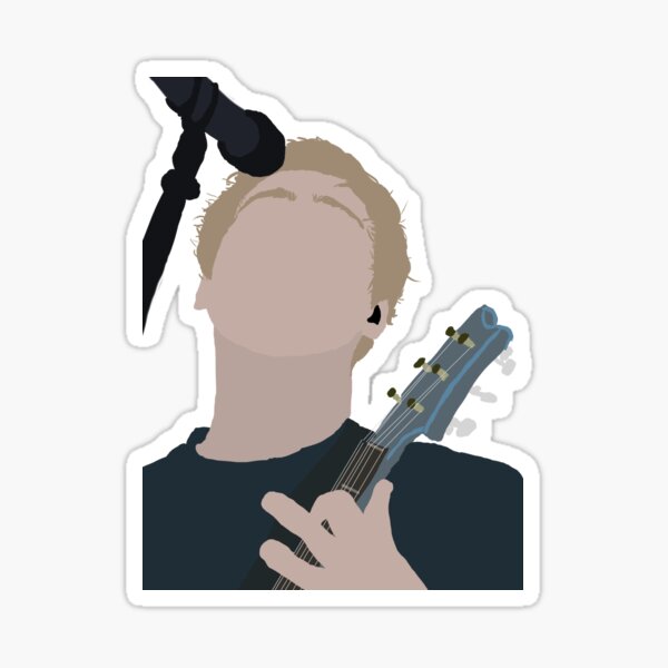 Luke Hemmings Minimalist Sticker