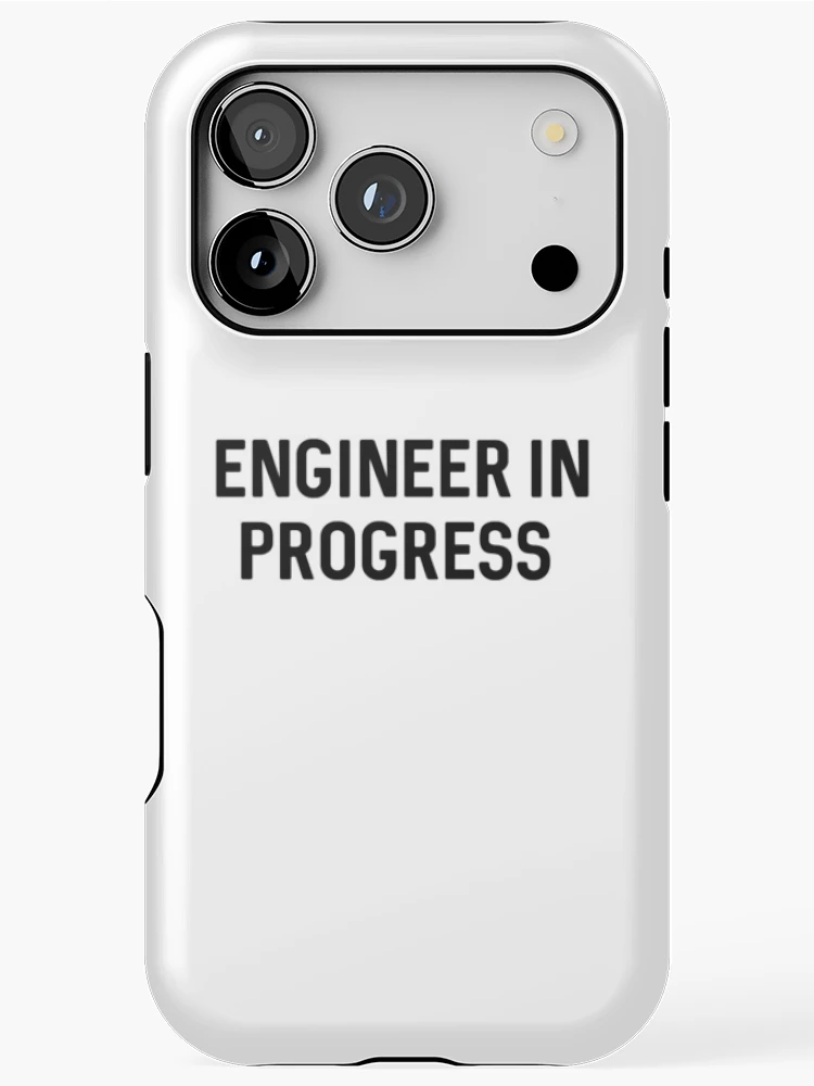 Thumbnail 1 of 4, iPhone Case, Engineer In Progress designed and sold by ProtonProject.